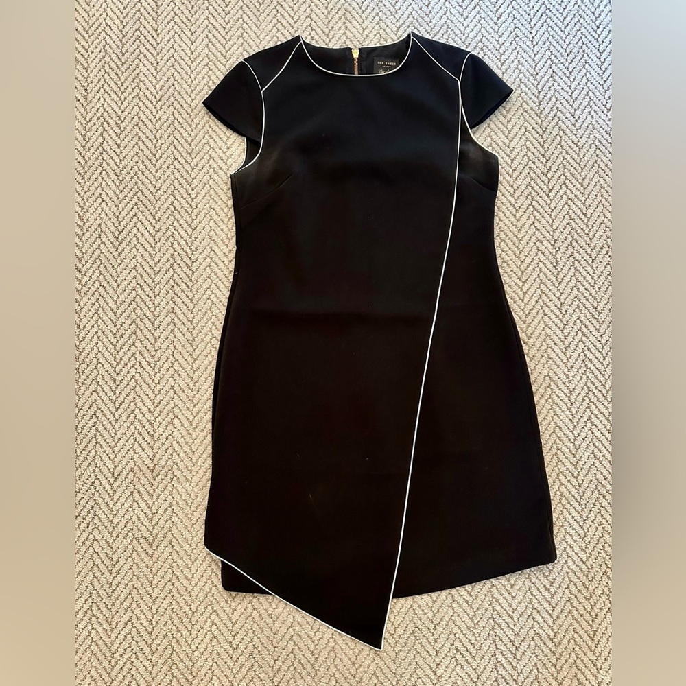 Ted Baker asymmetric hemline dress
